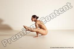 Modern Aerobic reference poses of Estera